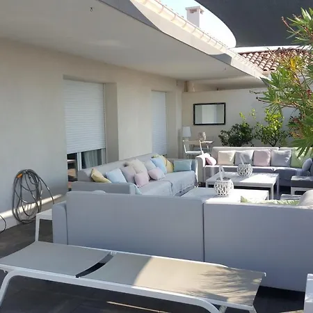 شقة Appartement-terrasse Solarium Ste-maxime